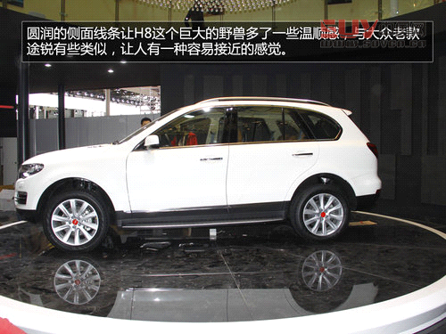更換新標/外觀增配 上海車展實拍哈弗H8