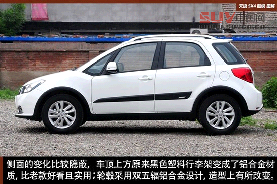 擺脫老款風格 天語SX4酷銳版實拍圖解