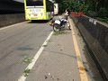 公交司機(jī)撞十余名路人