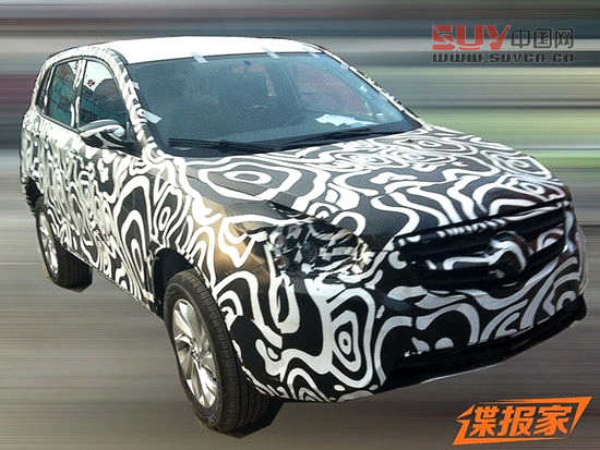 最快明年亮相 北汽C51X量產(chǎn)車型諜照曝光