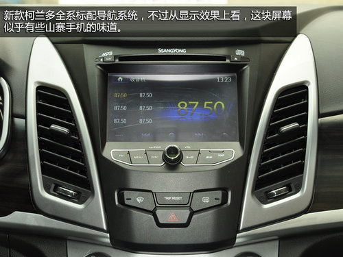 18.68萬/進口四驅SUV 新柯蘭多頂配實拍