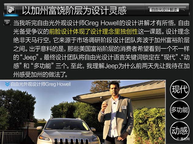 SUV新潮流先鋒 Jeep自由光設計解讀