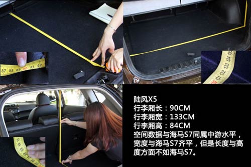 國產SUV空間橫向對比 國產SUV空間橫向對比