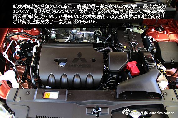 技術(shù)革命 新浪汽車體驗(yàn)試駕2013款進(jìn)口三菱全新歐藍(lán)德