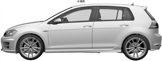 [國(guó)內(nèi)車(chē)訊]曝全新高爾夫R申報(bào)圖 明年上市