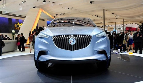 中型SUV/將量產(chǎn) 別克全新SUV內(nèi)飾首曝