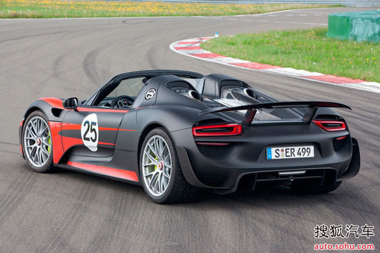 保時(shí)捷 918 Spyder 實(shí)拍 圖解 圖片
