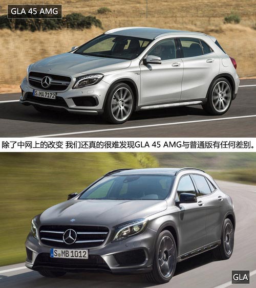 挑戰奧迪RS Q3 奔馳GLA45 AMG官圖解析