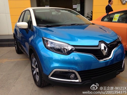 即將引入國內(nèi) 雷諾Captur國內(nèi)實(shí)車諜照