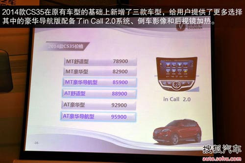 長安 CS35 實(shí)拍 圖解 圖片