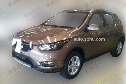 天津一汽T012無偽裝諜照