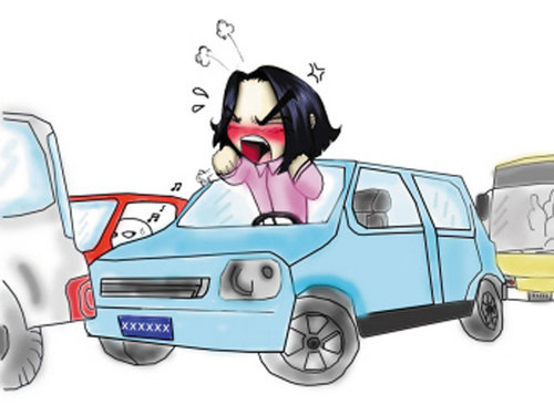 開車“路怒族” 年底如何保持心態平和