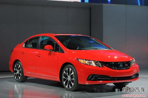 改款本田思域亮相