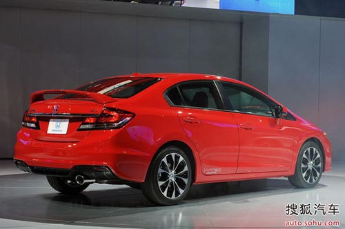 改款本田思域亮相