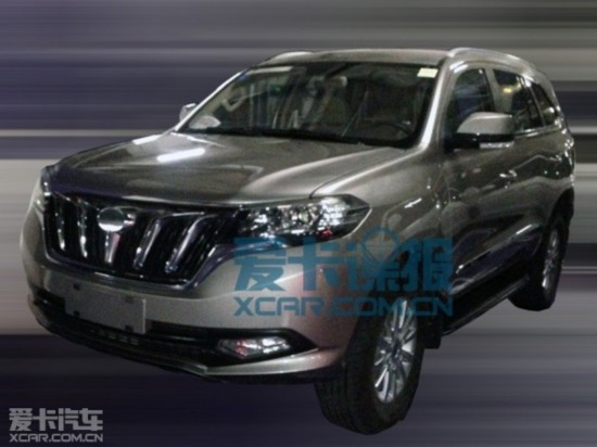 福迪全新SUV 諜照
