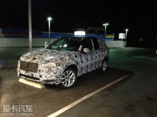 寶馬全尺寸SUV X7諜照首曝