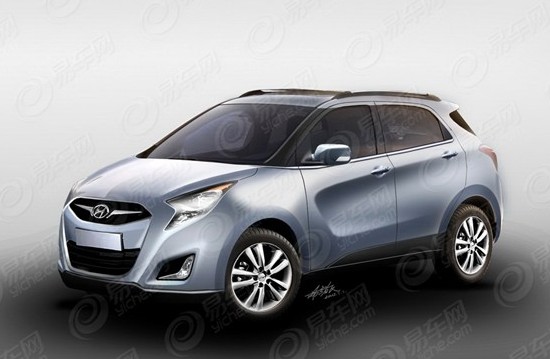 北京現代小型SUV或命名為ix25 搭1.0T引擎