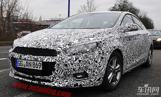 全新科魯茲路試諜照 有望2015年正式發布