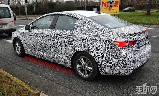 全新科魯茲路試諜照 有望2015年正式發布