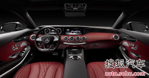奔馳S Coupe官圖發(fā)布 外觀流暢/內(nèi)飾奢華