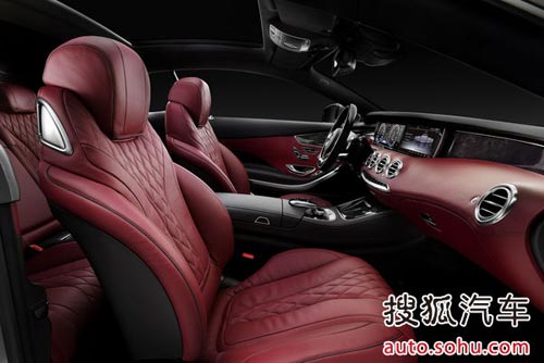 奔馳S Coupe官圖發(fā)布 外觀流暢/內(nèi)飾奢華