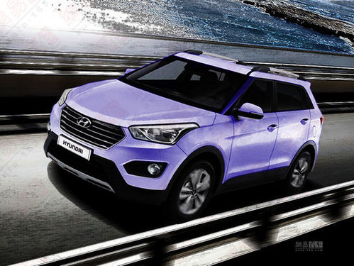 曝北京現(xiàn)代ix25效果圖