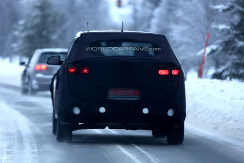 于4月份亮相 現(xiàn)代ix25小型SUV路試曝光