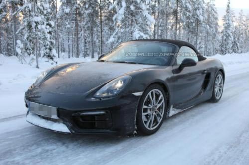 或登北京車展 曝保時(shí)捷Boxster GTS諜照