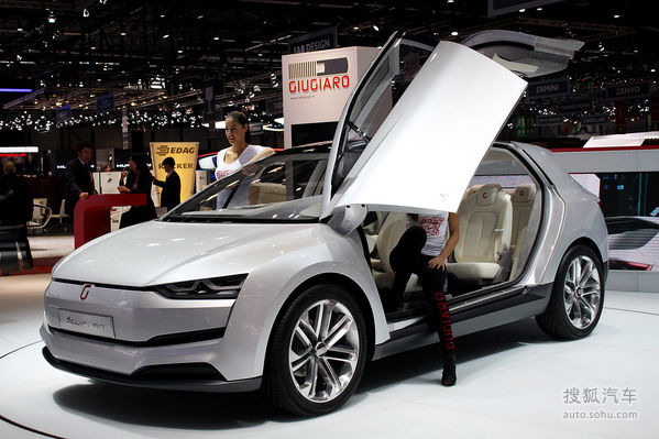 Italdesign Clipper概念車日內瓦車展實拍