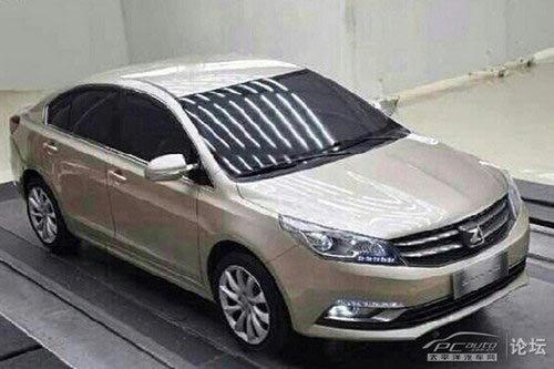 預售價9萬起 眾泰Z500中型轎車諜照曝光