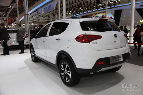 力帆X50北京車展實拍