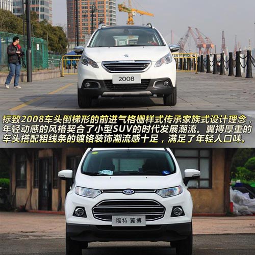 標致2008對比福特翼搏 10萬元小型SUV大比拼