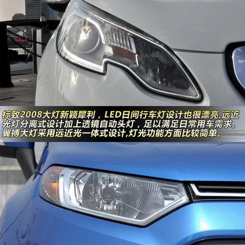 標致2008對比福特翼搏 10萬元小型SUV大比拼