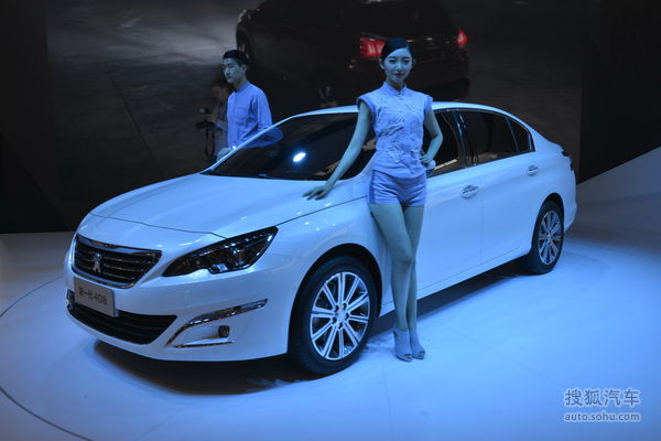 標致408北京車展實拍