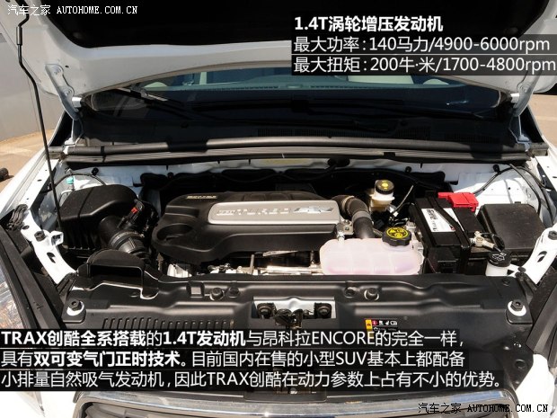通用雪佛蘭 TRAX創(chuàng)酷 2014款 1.4T 手動兩驅舒適型